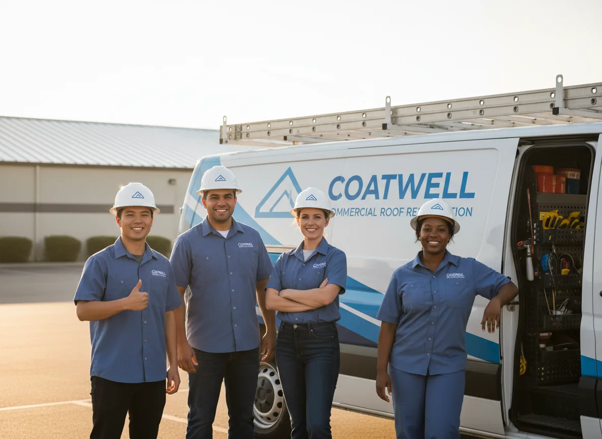 Commercial roof coating company in Hartford, IL